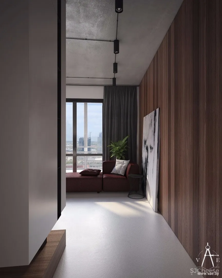 124㎡明斯克暖色调公寓 | VAE设计