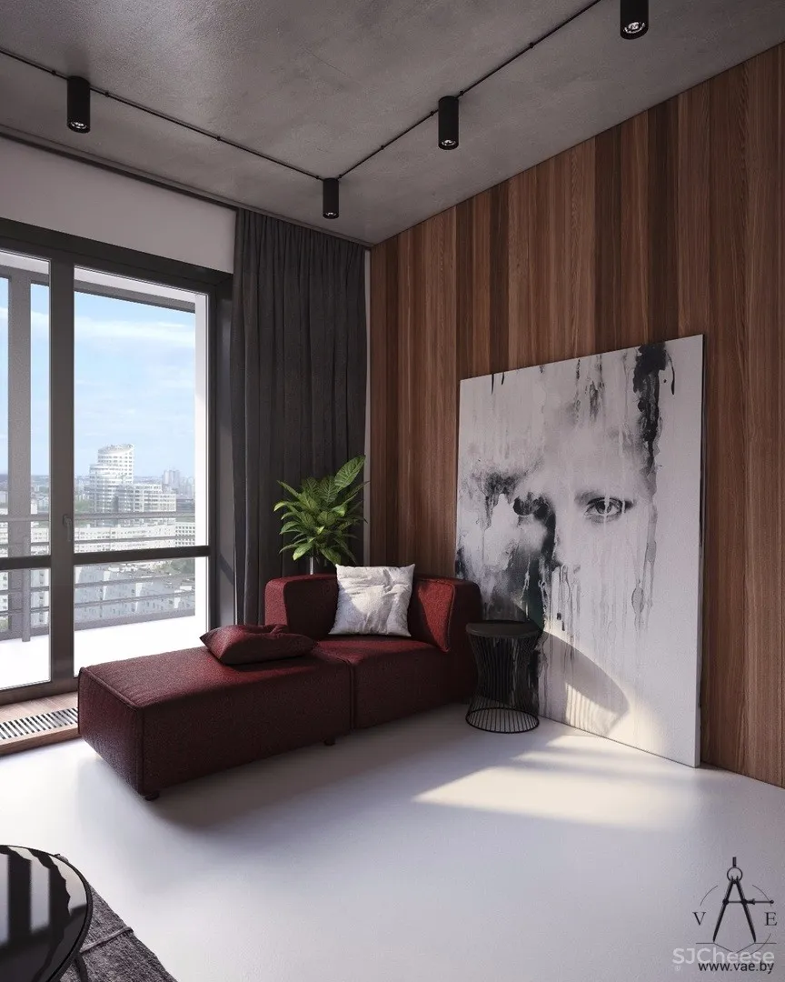 124㎡明斯克暖色调公寓 | VAE设计