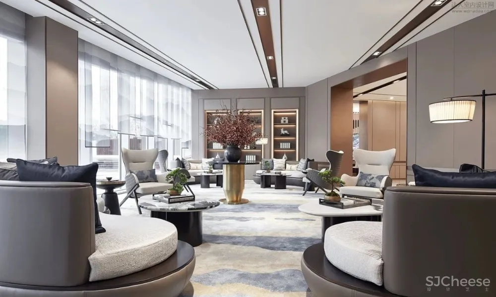 上海禾悉设计 | 招商弘阳杭州随塘售楼处