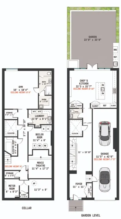 看看这栋6层的联排别墅，豪宅就该这样设计