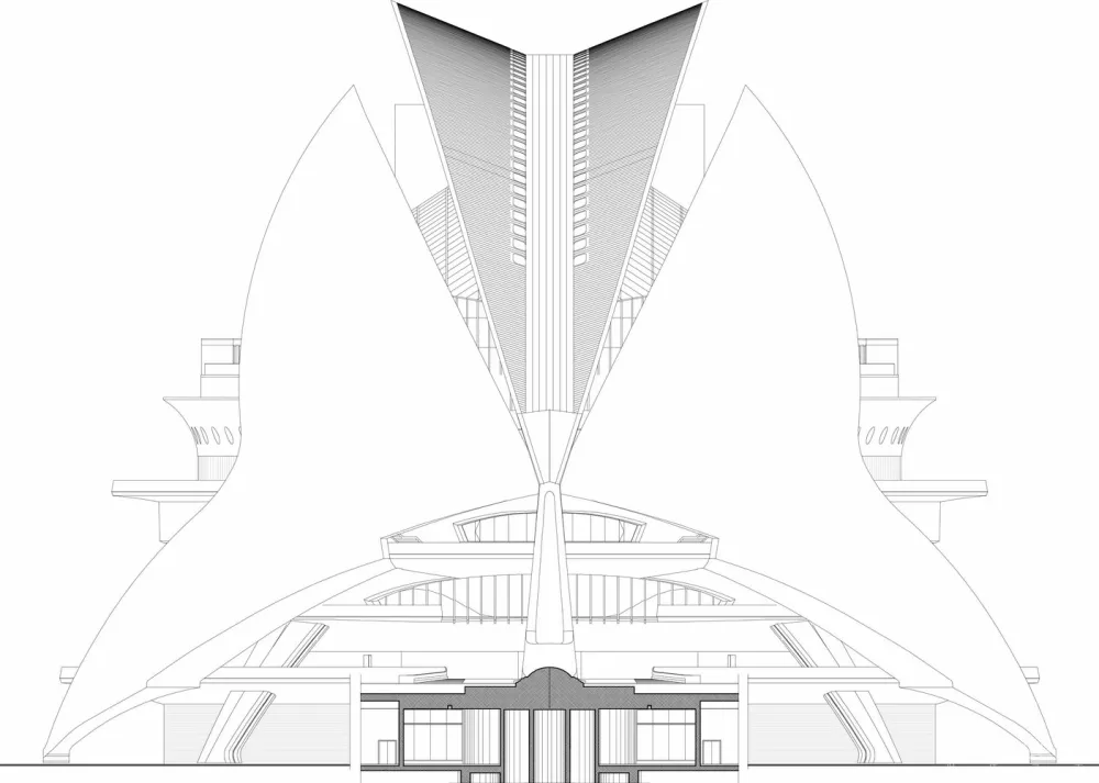 Palau de les Arts Reina Sofía Santiago Calatrava