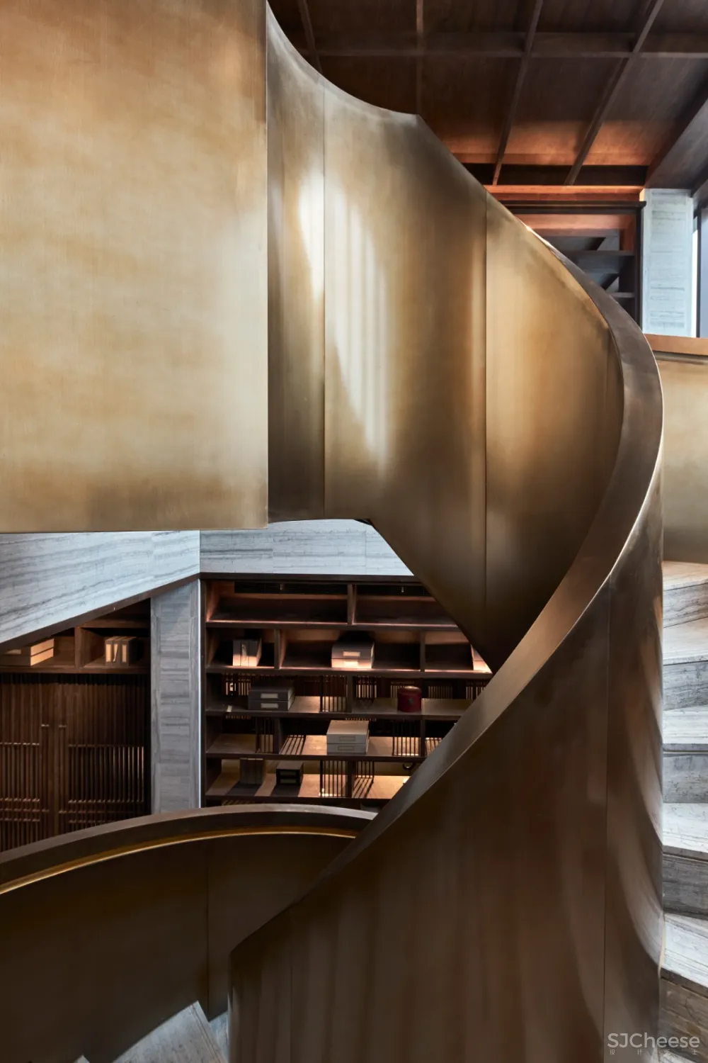 竹窗闻水月浮动｜涞澳新作 苏州世茂铜雀台售楼处 首