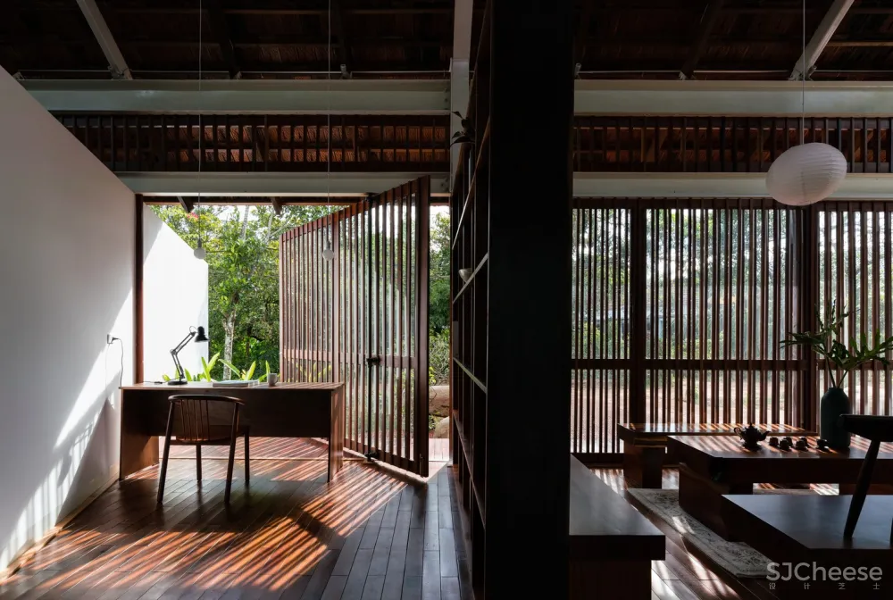 rear studio + AHO design studio | 柬埔寨YT House