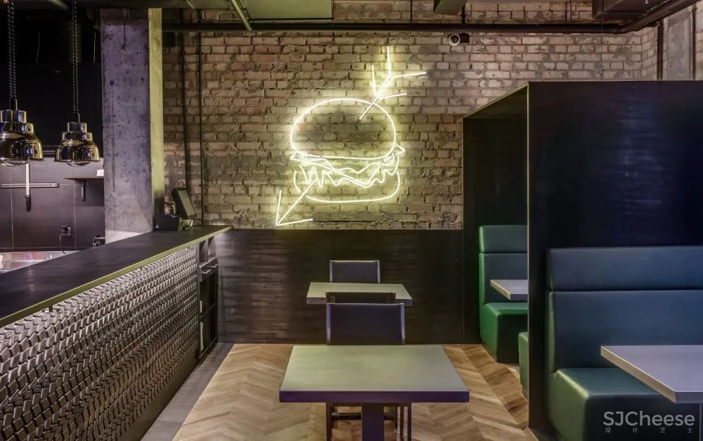 380㎡基辅的墨西哥汉堡店 | Slava Balbek 首