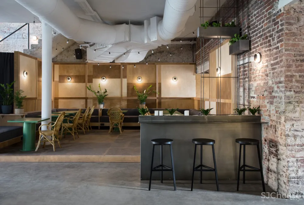 首发 | BALBEK BUREAU:乌克兰 MOLODO ZELENO 酒吧
