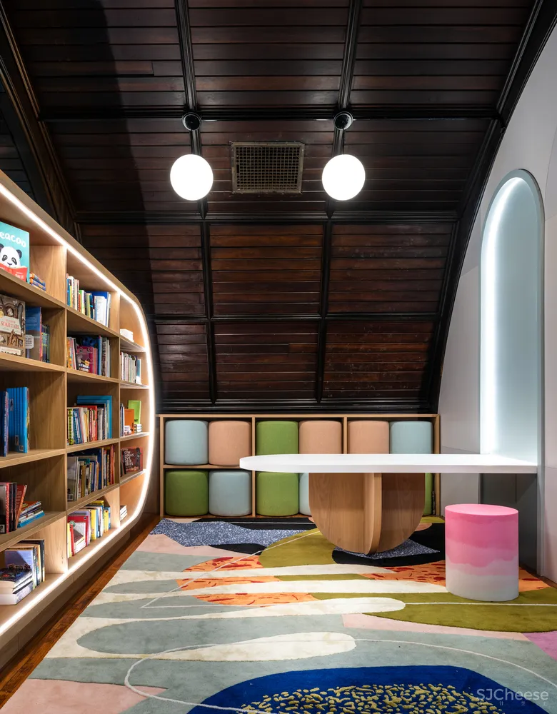 Children’s Library at Concourse House Michael K. Chen Architecture