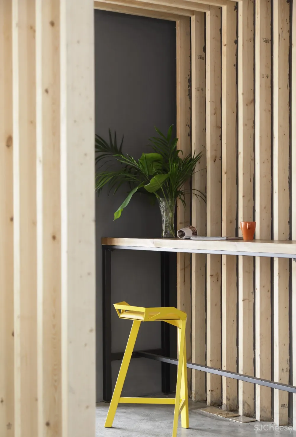 木头房子和弧形盒子 | 尤格设计 首