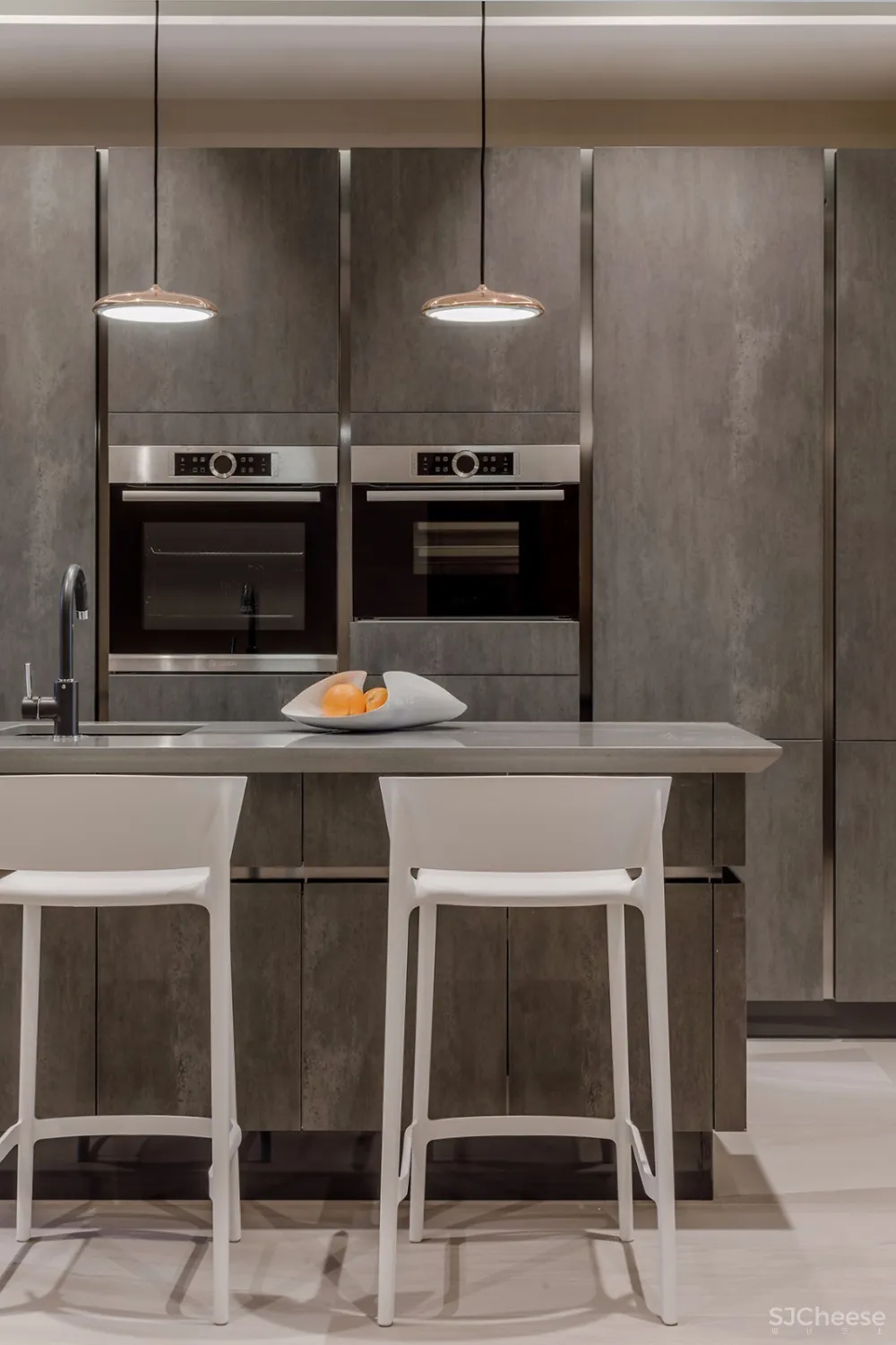 光影·Blues——350㎡南京颐和南园联排别墅