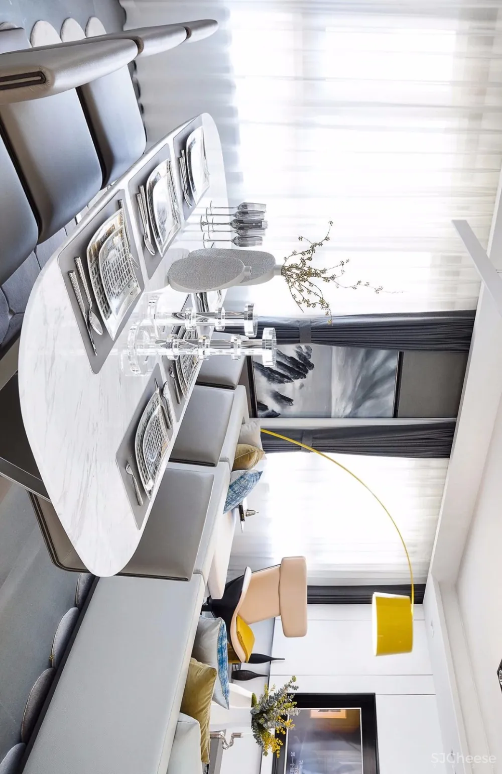 融汇中西的当代美学设计售楼中心设计方案&高清摄影 首