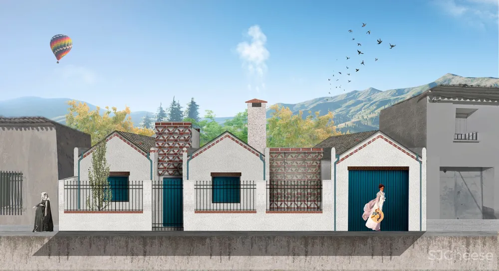 OOIIO Arquitectura | 西班牙传统小屋 Cottage in Las Herencias 首