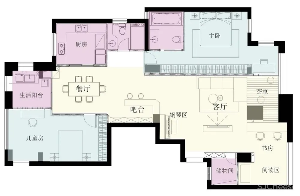 简洁现代风，满眼都是惊艳！