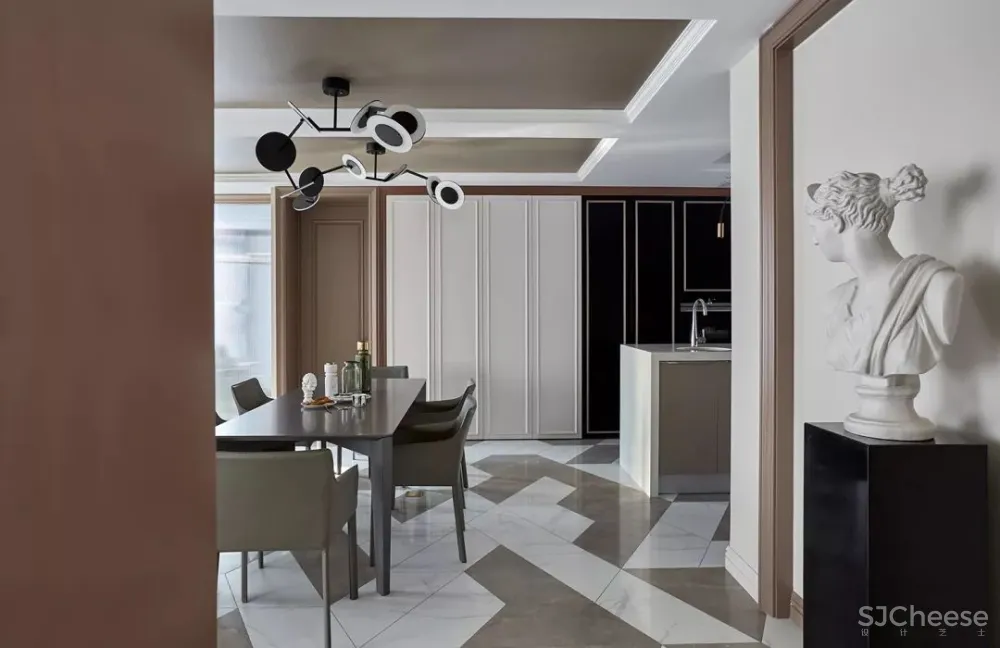 【叶永志新作】360㎡ 现代轻奢文艺家装设计方案 首