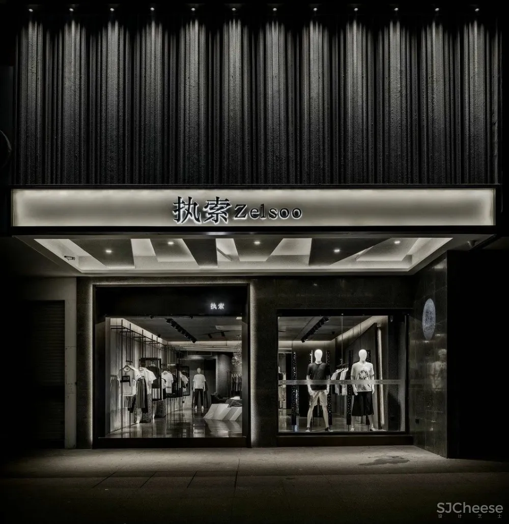 高级灰打造的商业空间,震撼灵魂的美