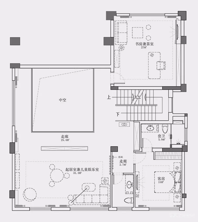 550㎡私宅设计 | 简单、纯粹、干净，演绎极致的生活格调 首