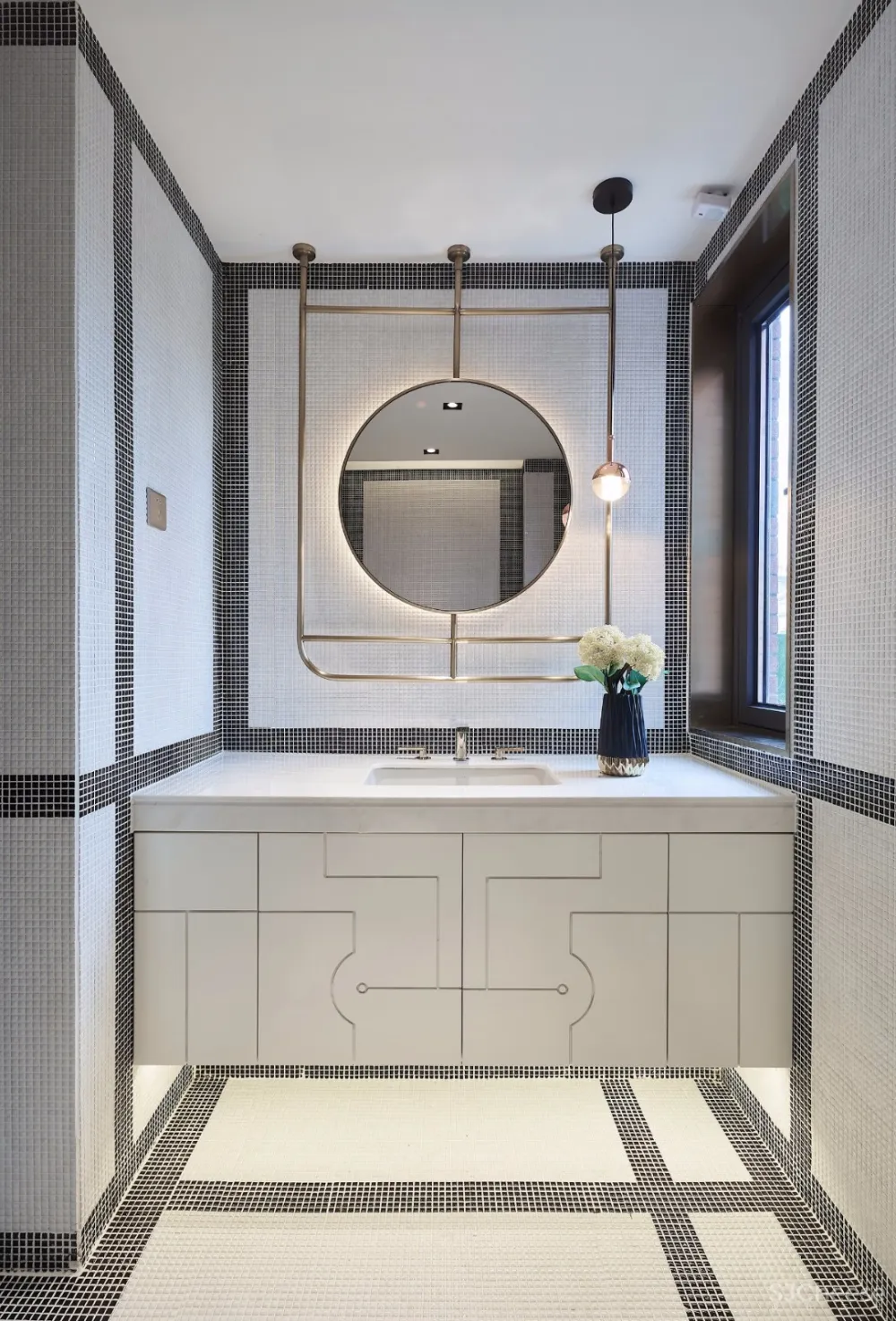 新作 | 上海 300m² 叠墅，海派时尚如何做出先锋格调 首