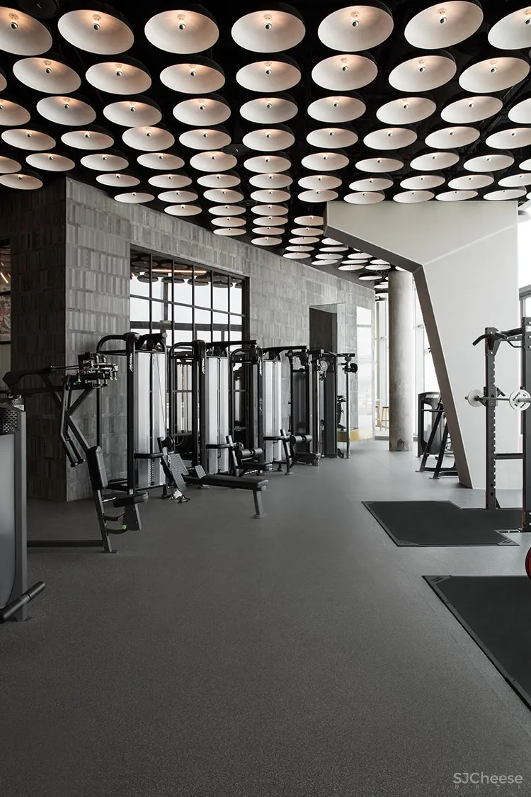 迪拜 WAREHOUSE GYM 健身房 VSHD design