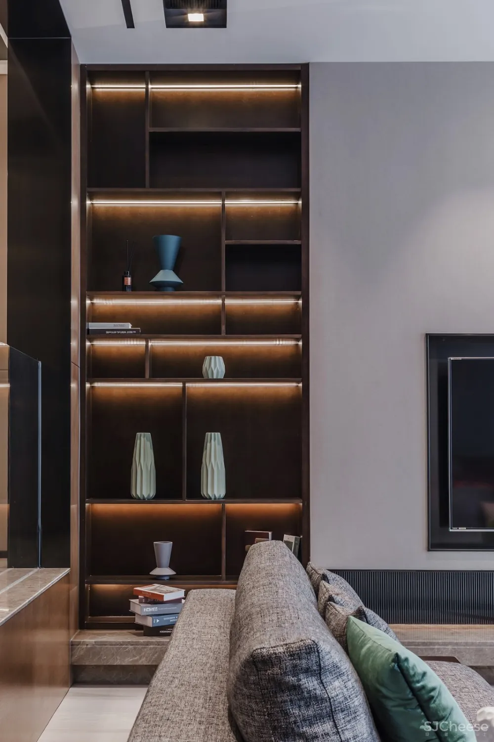 350M²联排别墅具高质感和舒适感的生活空间,体现了一种“平静的奢华”