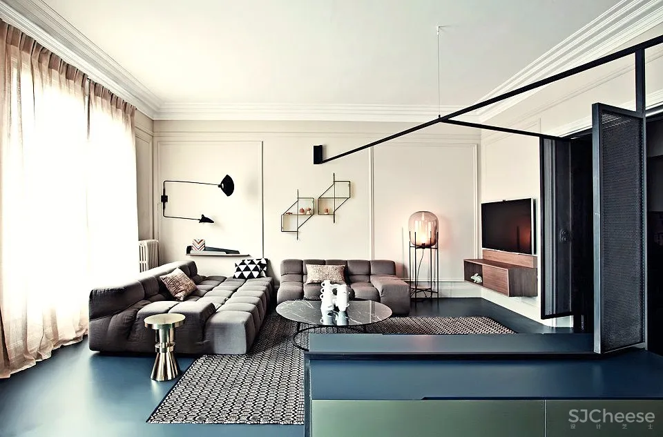 巴黎180㎡现代公寓 | Andrea Marcante＆Adelaide 首