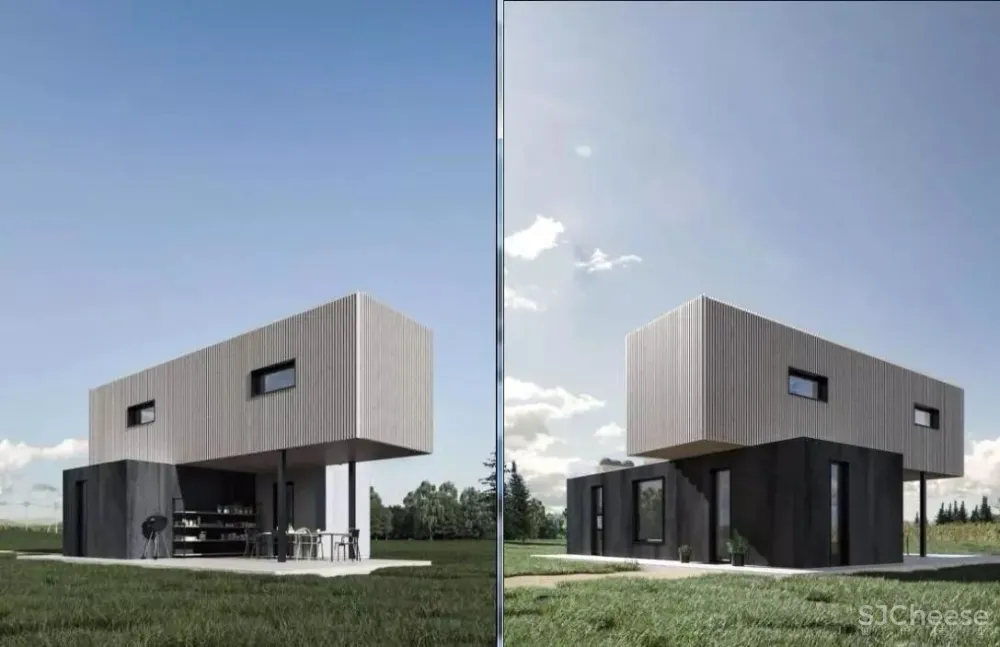 一对夫妇,羡煞旁人的森林住宅