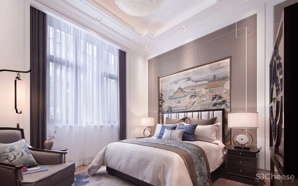 中西圆融，和合相生 | 汕头龙光碧海阳光V1别墅样板间