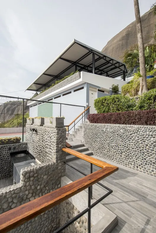 Pacífico Sur Club Nikolas Briceño arquitecto