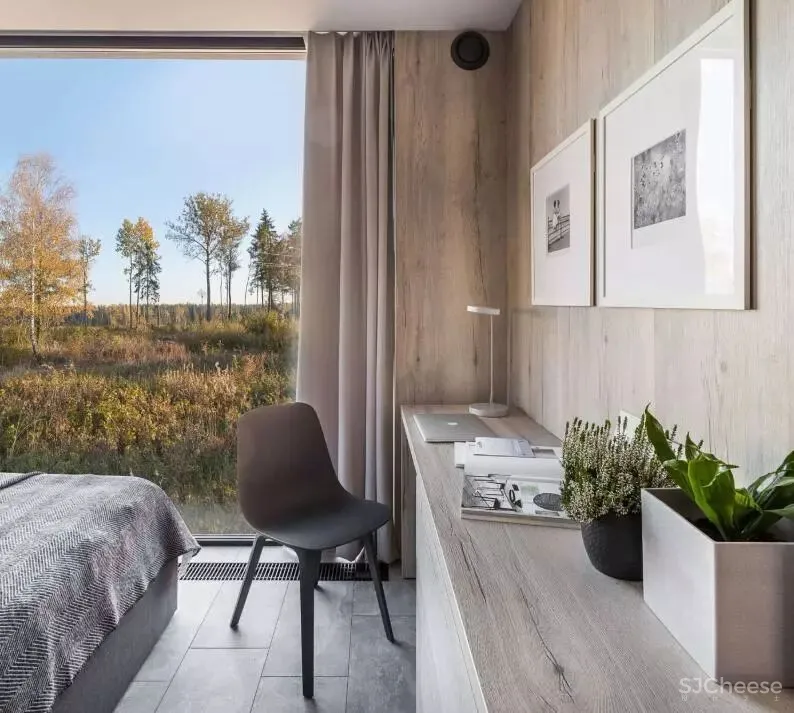 一对夫妇,羡煞旁人的森林住宅