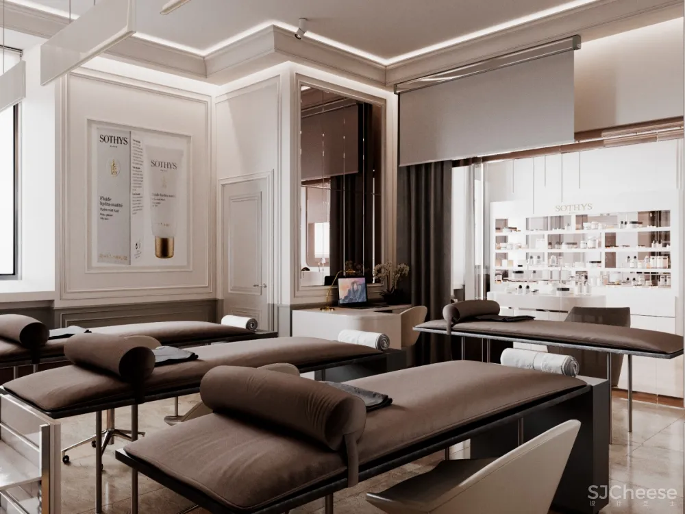 Simone MAHLER 立陶宛美容沙龙 Soffit Interiors