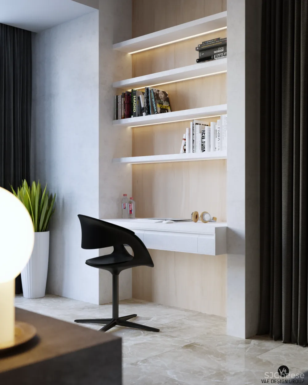 秘密立方体，57m²巴统简约公寓 | Eugene Varkovich