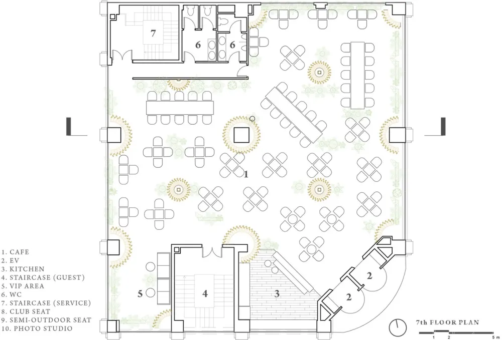 Nocenco咖啡厅，越南 / VTN architects