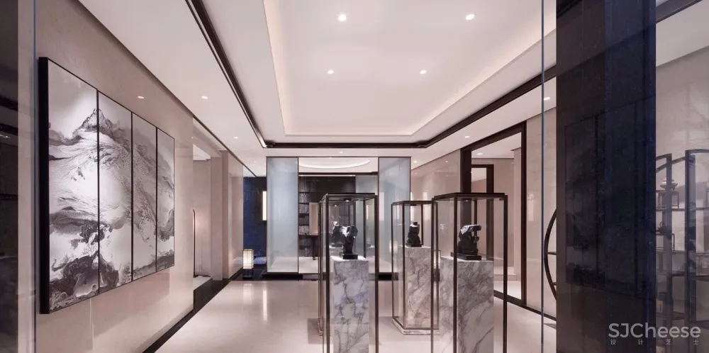 中西圆融，和合相生 | 汕头龙光碧海阳光V1别墅样板间