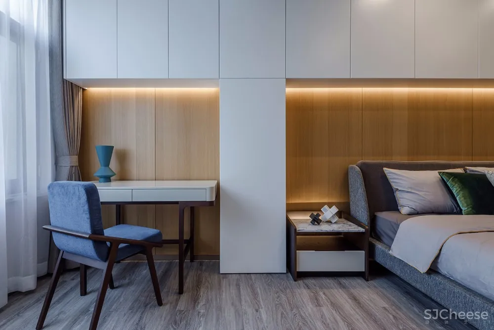 光影·Blues——350㎡南京颐和南园联排别墅