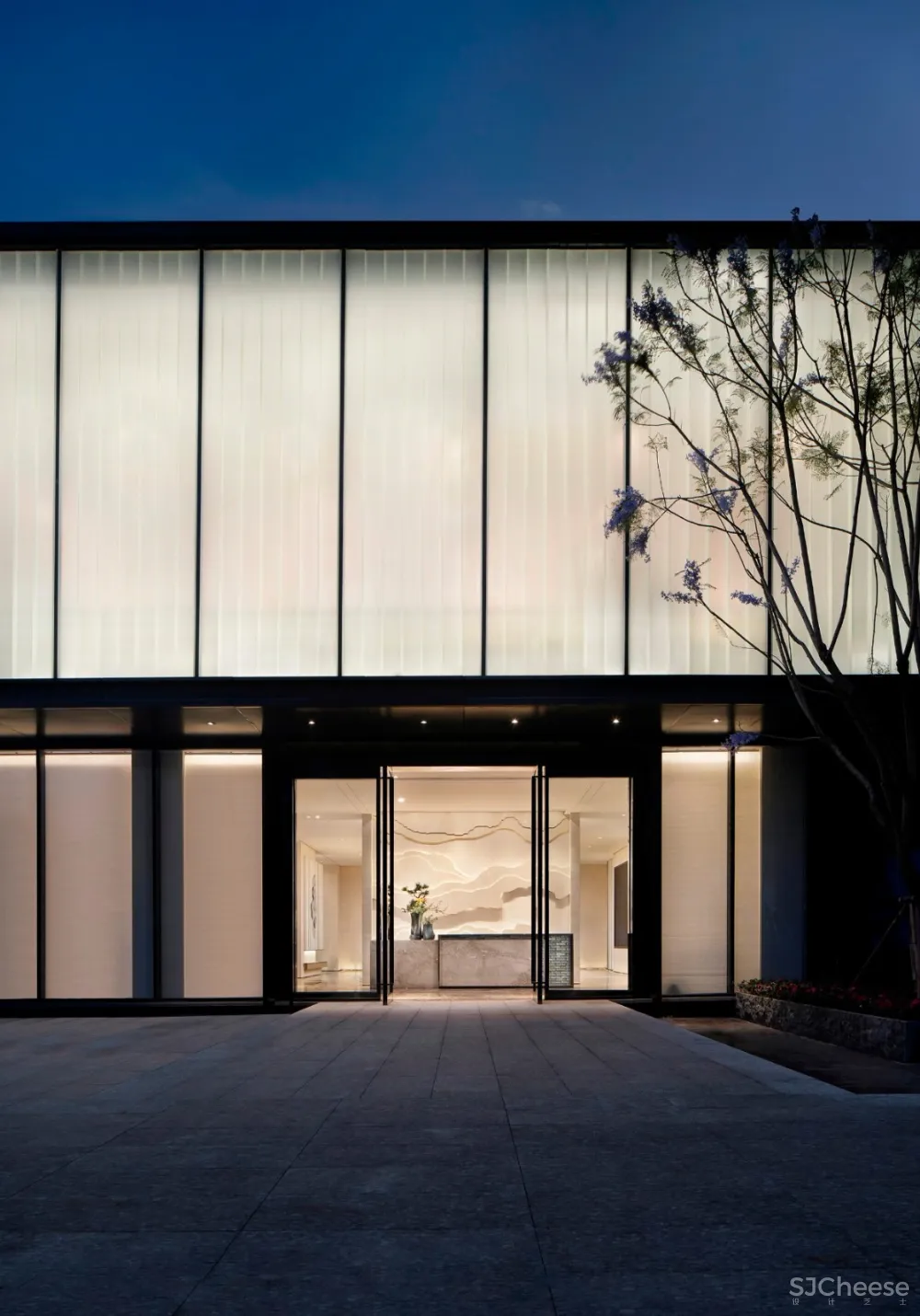 1500㎡朴质清雅的售楼部自然之美!