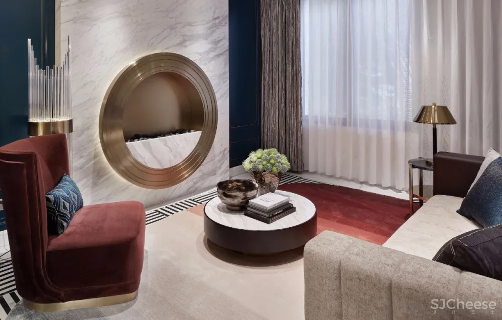 新作 | 上海 300m² 叠墅，海派时尚如何做出先锋格调 首