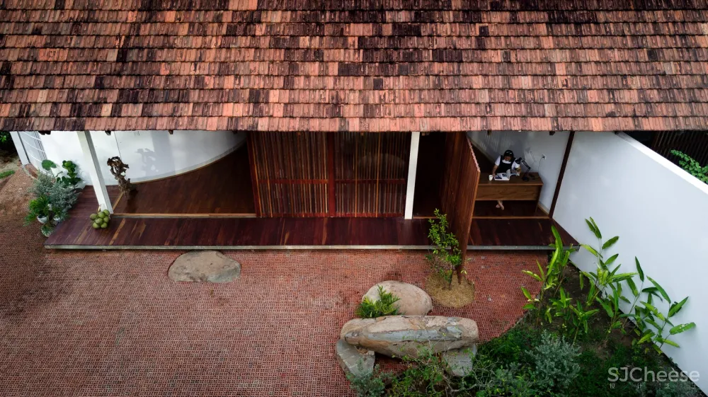 rear studio + AHO design studio | 柬埔寨YT House