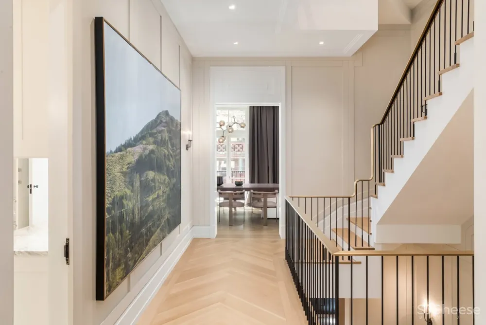 看看这栋6层的联排别墅，豪宅就该这样设计