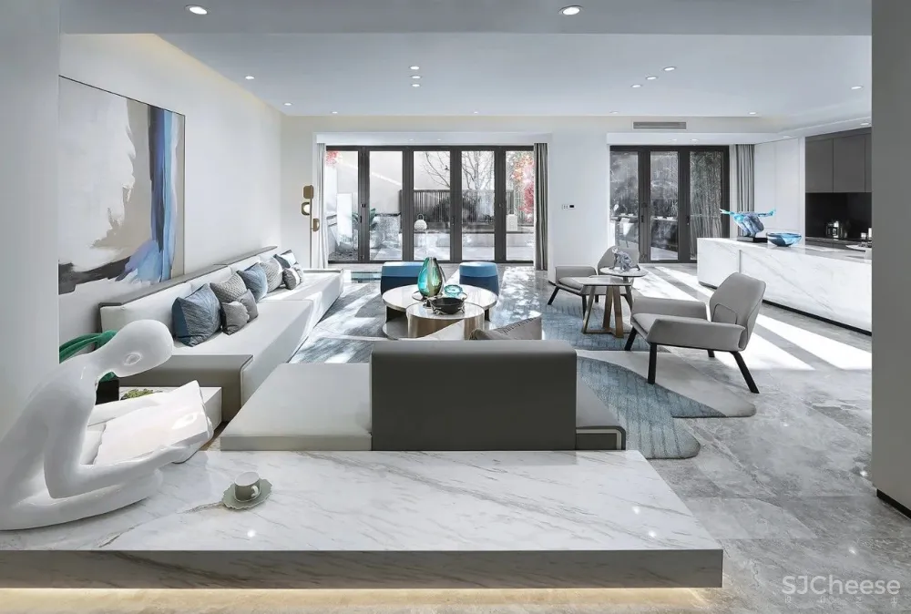 530m²联排别墅,简奢生活刚刚好! 首