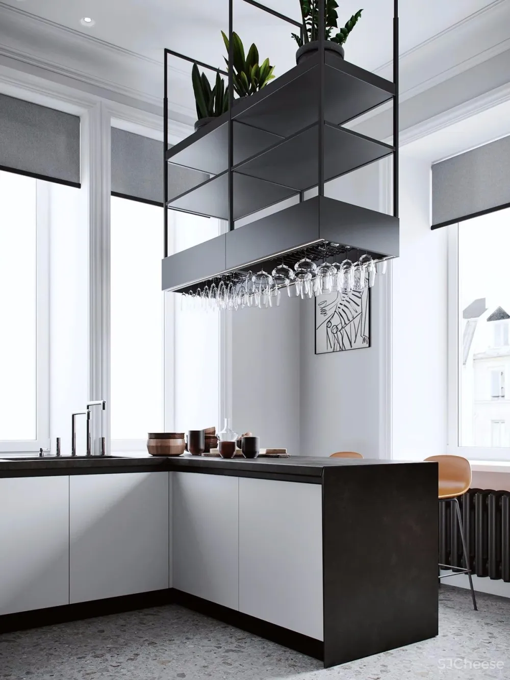 130㎡ 现代简约设计，这样布局空间大一倍 首