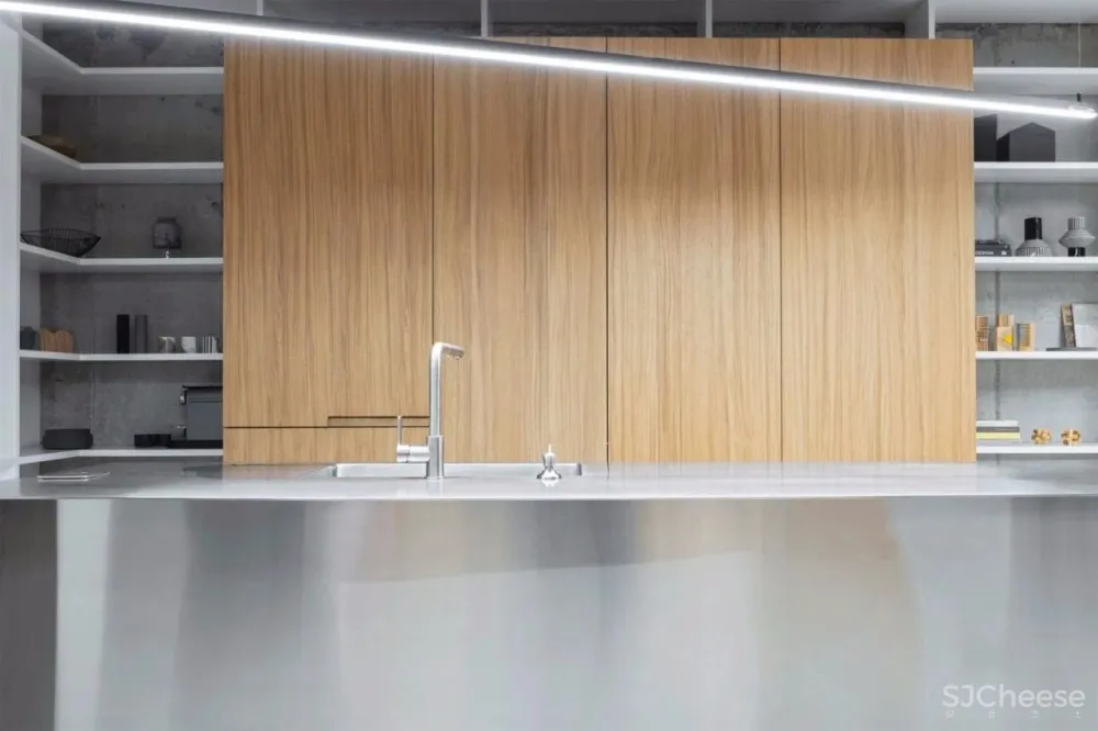 110㎡ 一室两厅，厨房、客厅还能这样设计