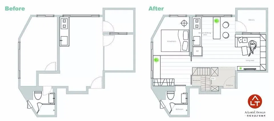 台湾小户型装修设计，超惊艳!