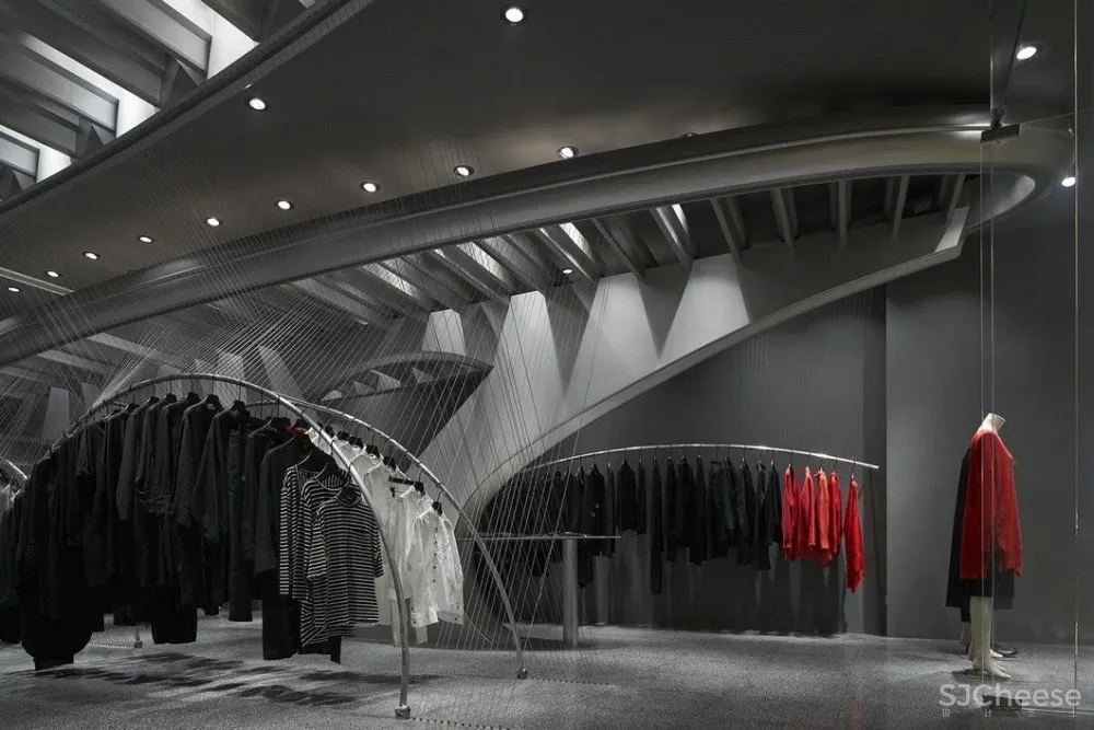 高级灰打造的商业空间,震撼灵魂的美