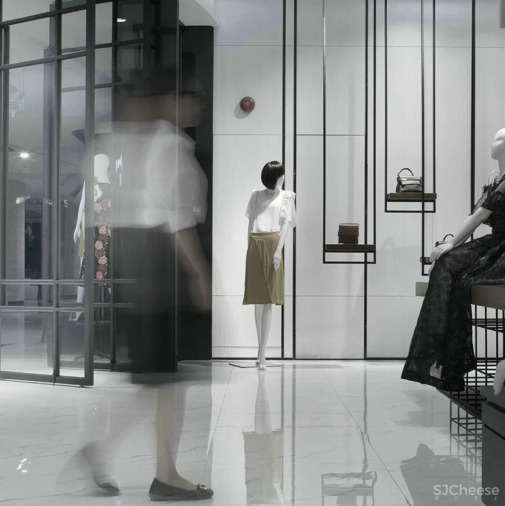 高级灰打造的商业空间,震撼灵魂的美