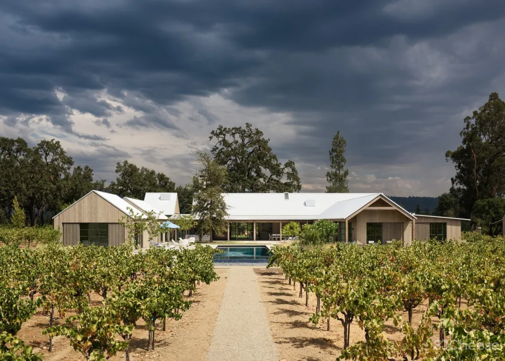 Field Architecture | 美国夫妇的葡萄园别墅 首