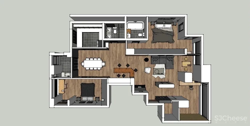 简洁现代风，满眼都是惊艳！