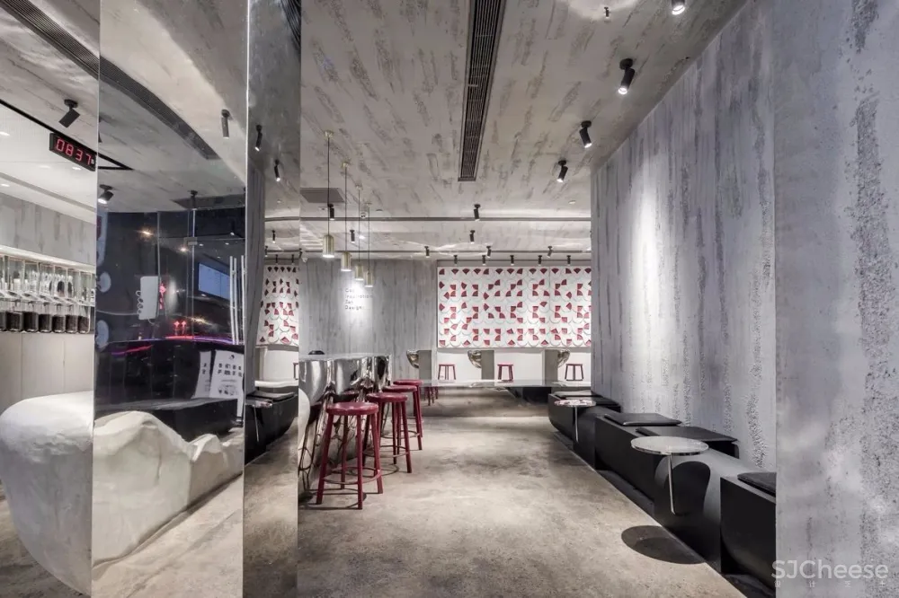 网红奶茶店设计丨向十六朝古都致敬