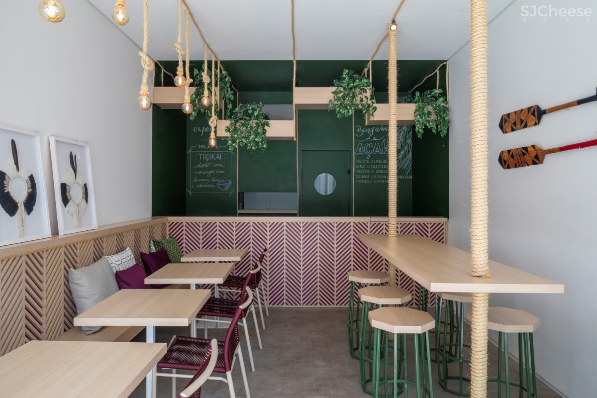 Traama Arquitetura | 混合轻木材的巴西轻餐厅 首