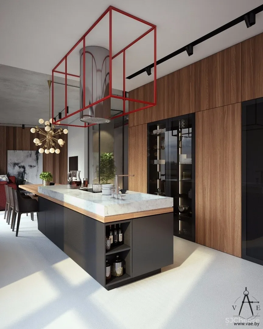 124㎡明斯克暖色调公寓 | VAE设计