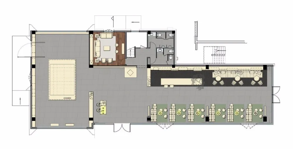 融汇中西的当代美学设计售楼中心设计方案&高清摄影 首