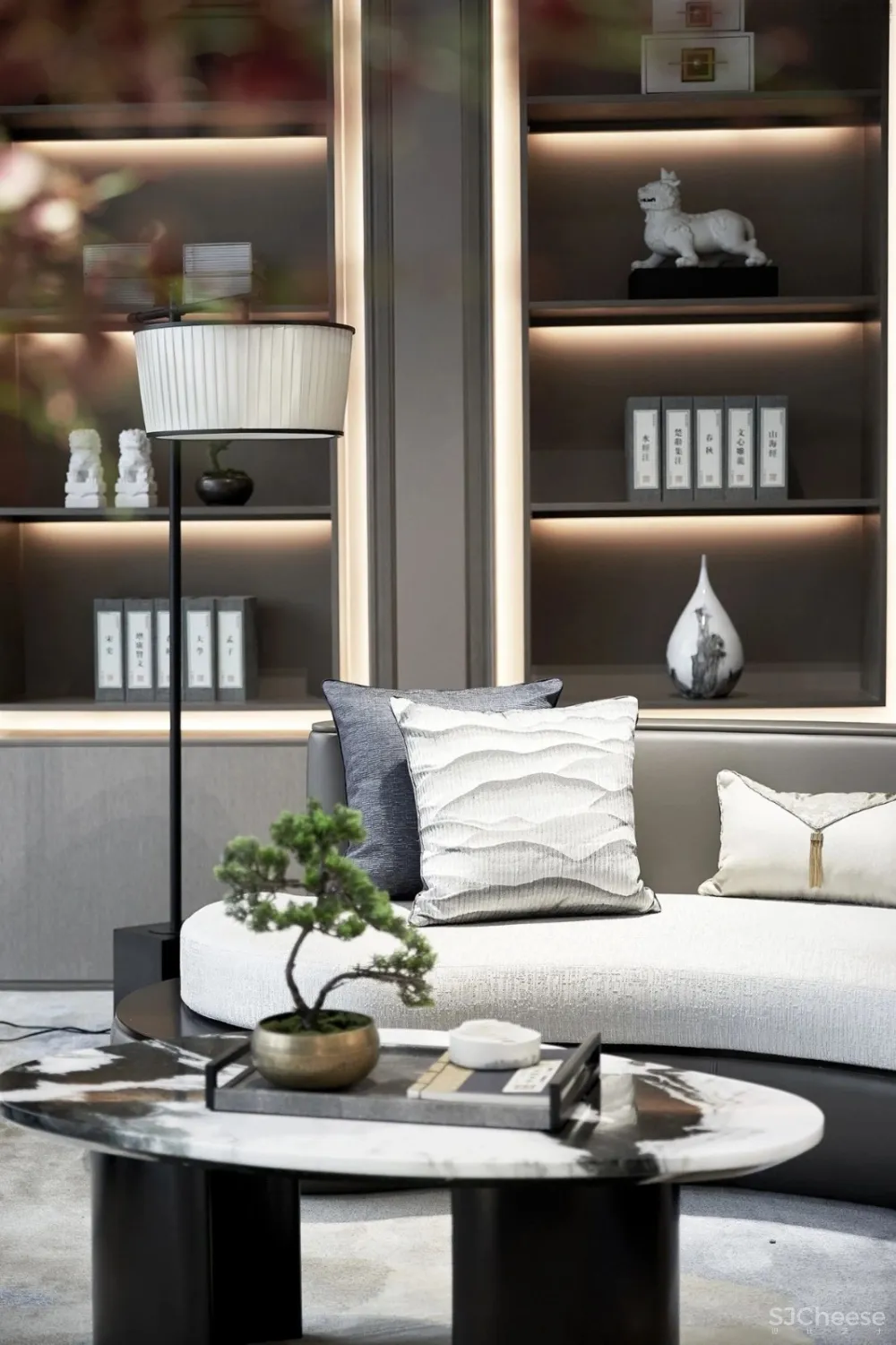 上海禾悉设计 | 招商弘阳杭州随塘售楼处