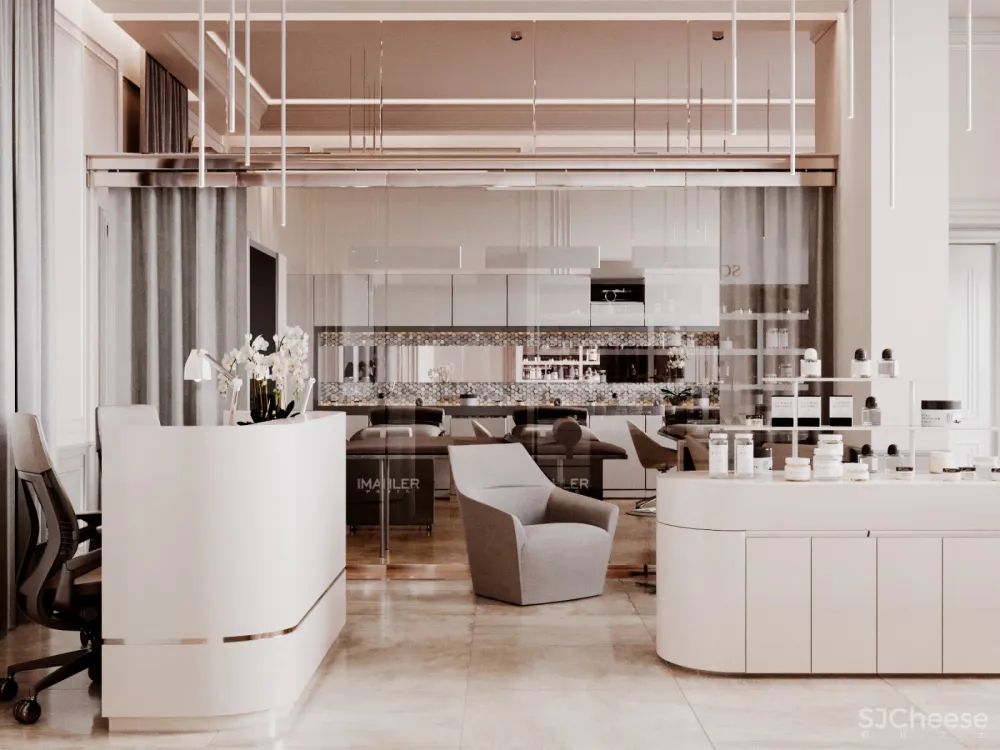 Simone MAHLER 立陶宛美容沙龙 Soffit Interiors