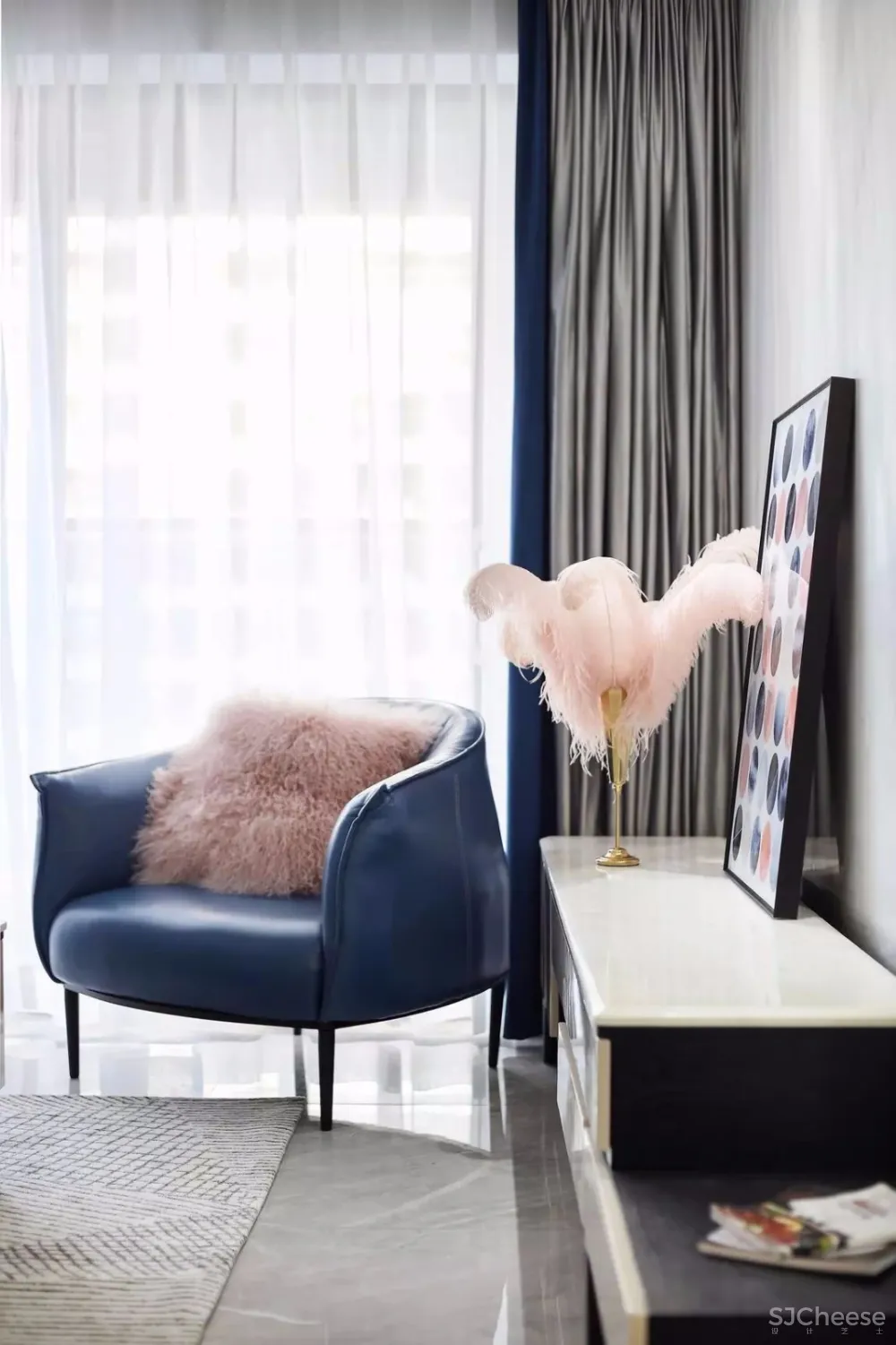 【漾设计】120平米禅意现代风格为设计主题 首